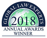 Global Law Experts 2018 Annual Awards Winner