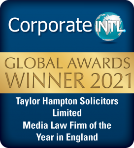 Badge for Global Awards of Taylor Hampton Solicitors