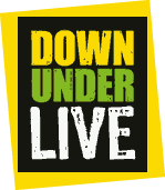 Down Under Live Logo Greg Veal Presents