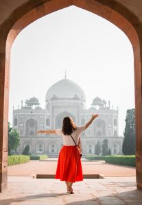 Photo of India Taj Mahal with young professional