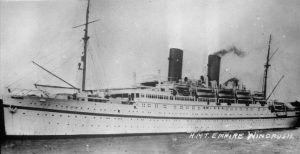 The Windrush Affair and scandal HMT Windrush vessel from odl postard